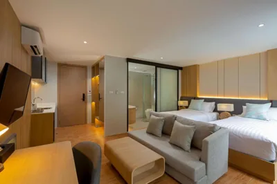 디럭스 트윈룸 — Wyndham Garden Naithon Phuket