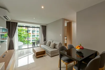 야외 욕조가 있는 패밀리 스위트 — Wyndham Garden Naithon Phuket